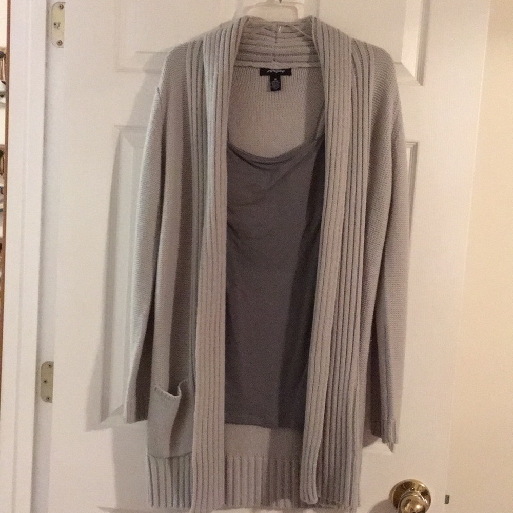 Sweater with cami